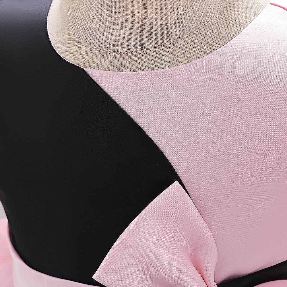 Vestido de Navidad para niñas de 0 a 24 meses, disfraz elegante para niños, vestidos de fiesta de princesa, vestido de encaje de media manga para boda y graduación