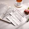 Mprainbow Free Custom Rectangle Bookmarks for Men Women, Waterproof Stainless Steel Square Tag  Accessory,Gifts for Him