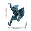 New Resin Retro Gargoyle Ghost Demon Statue Decoration Creative Window Decoration Home Decoration Hanging Art Indoor Display