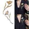 Large Big Flower Metal Brooch Corsage Pin Unique Fashion Statement for Women Men Wedding