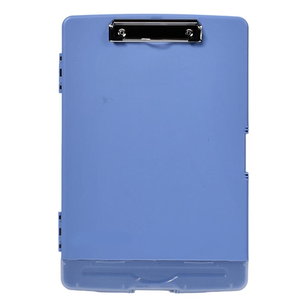 Portable Nursing Clipboard Writing Board File Organiser with Clipboard Pen Case Document Storage Case For Office School