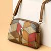 Versatile Single Shoulder Shell Bags, Retro Geometric Grid Fashiable Women's Crossbody Bag, Suitable for Commuting Banquets