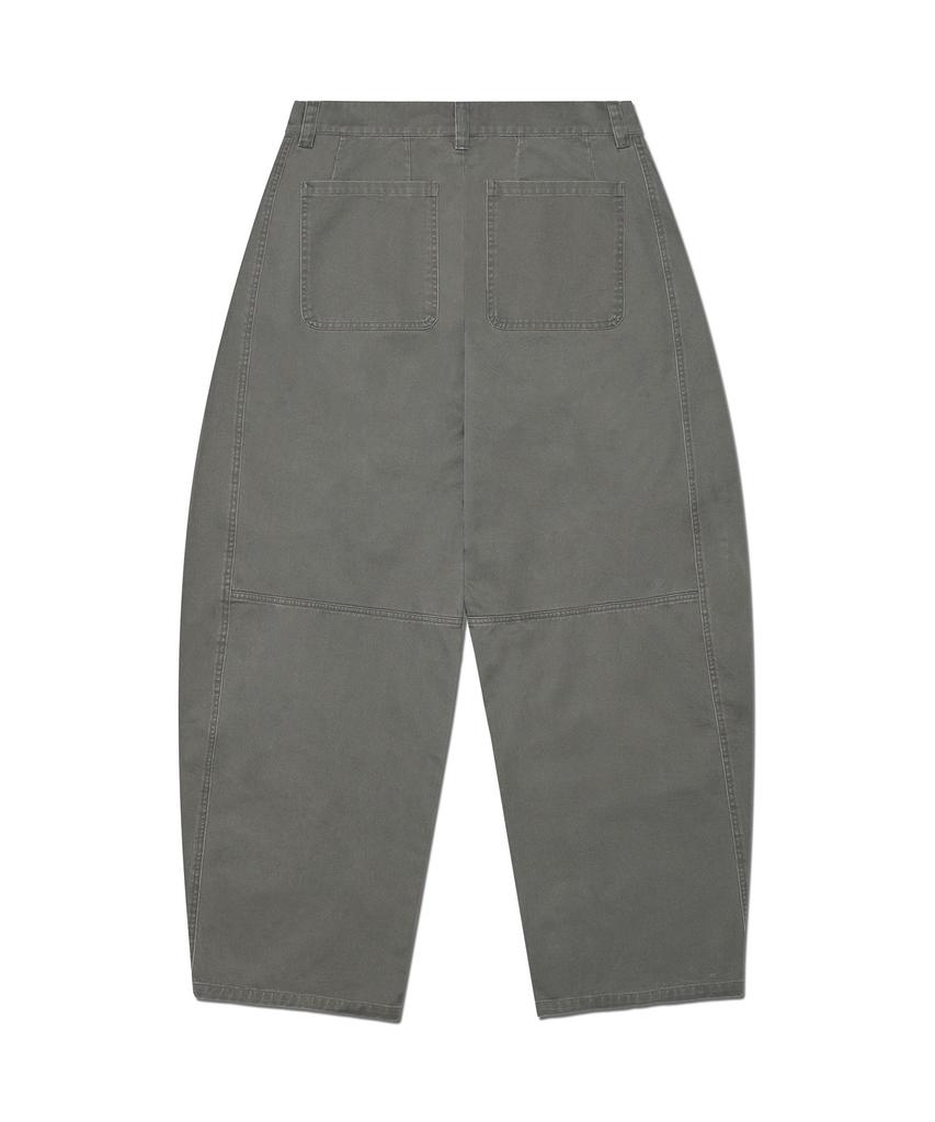 Nomaenyueol Side Panel Pants - Khaki Gray