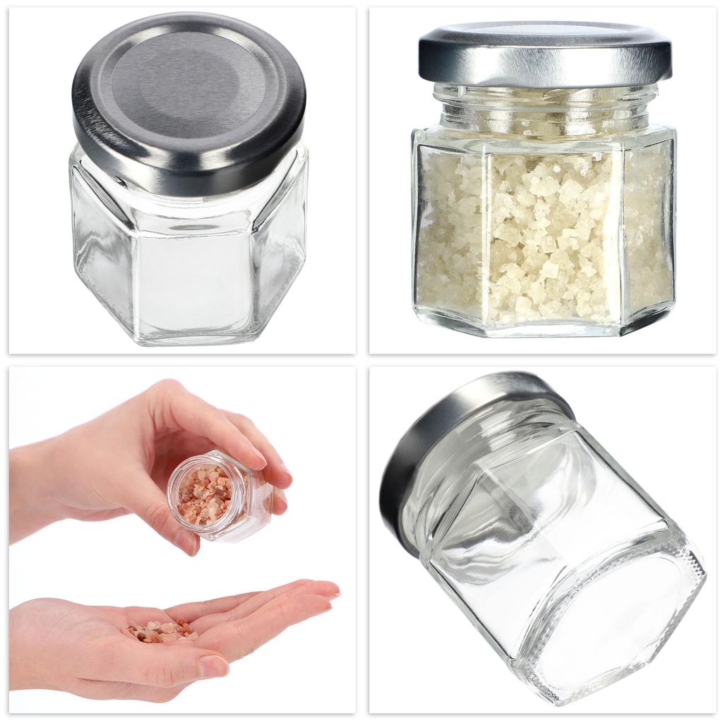KADAX Spice Jar Yenne Yenne with Lid 6 Pcs. 30 Ml