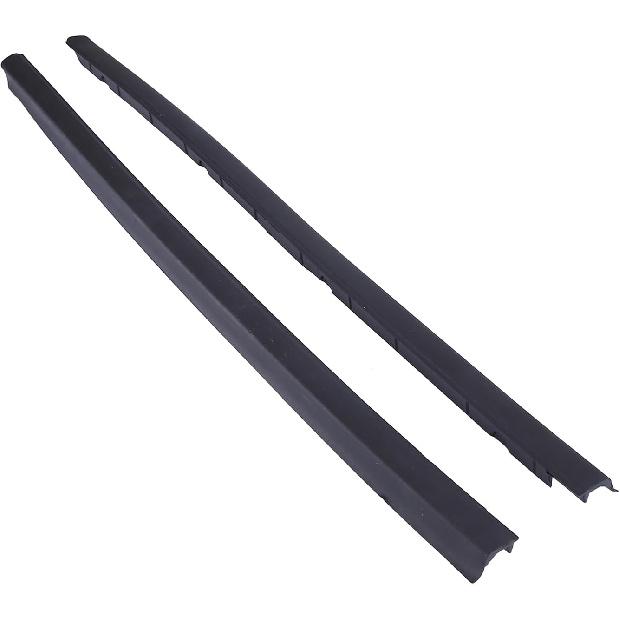 2Pcs Front Left & Right Side Windshield Molding Compatible for RAM 1500 2500 3500 4500 5500 2009-2022 A Pillar Trim Molding Replaces OE# 68297609AB