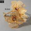 Irregular Opening Bracelet Exaggerated Floral Bangle Hollow Bracelet  Wedding Party Accessories