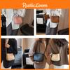 Stylish And Minimalist Women's Small Shoulder Bag Pu Leather Multiple Colors Available Ideal For Casual Outings