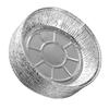 50PCS 9 Inch Disposable Aluminum Foil Plates Round Tin Foil Pie Pans for Air Fryers Baking Cooking Storage Roasting