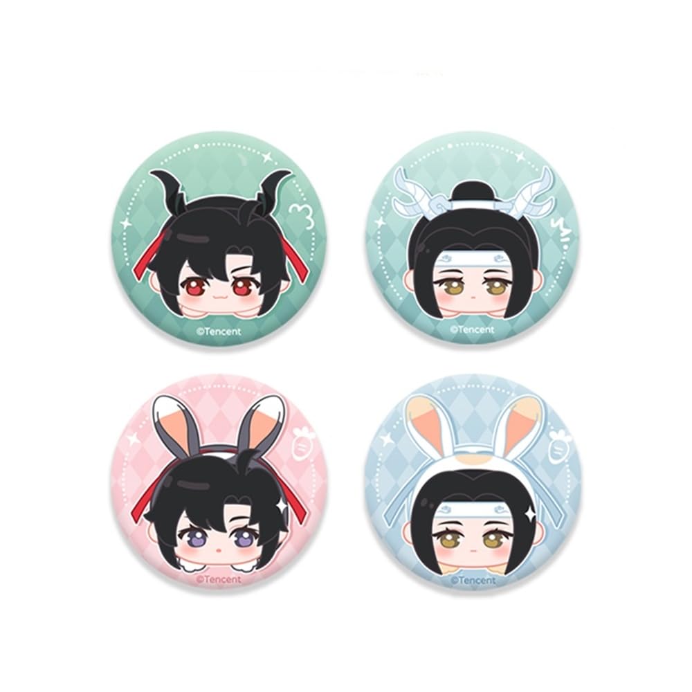 [The Master of Diabolism] Dragon and Rabbit Series: Wei Wuxian and Lan Wangji, All-in Set, Plush Mascot, Character, Cute Doll, Official Merchandise