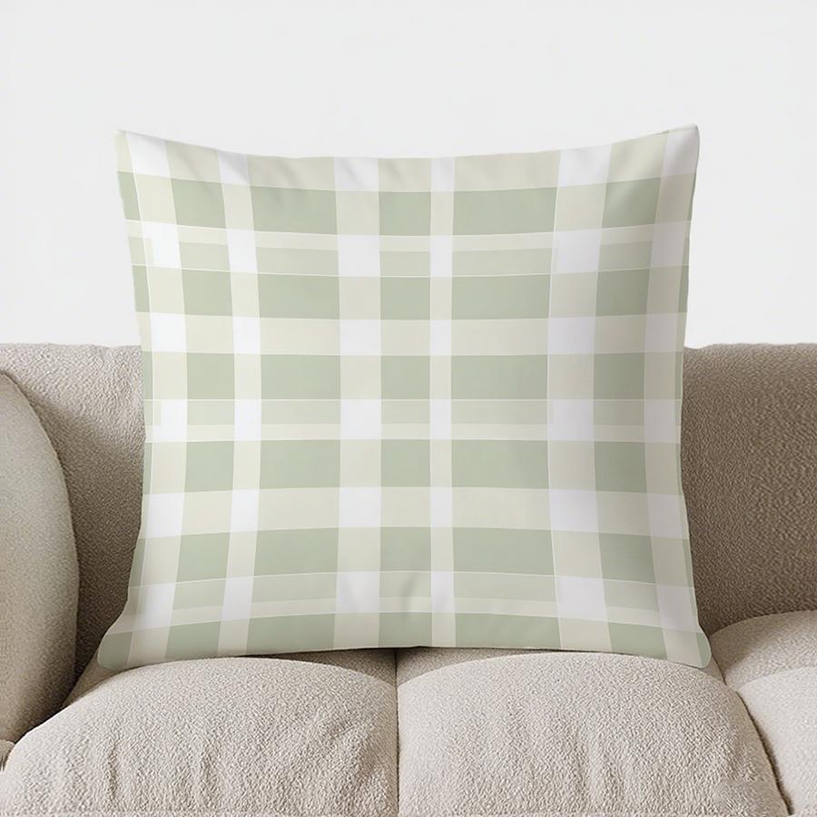 Home Decor Christmas Tree Pixel Art Pattern Pillow Cover Pattern Cushion Cover Suitable For Sofa Bedroom Car Pillow Cover