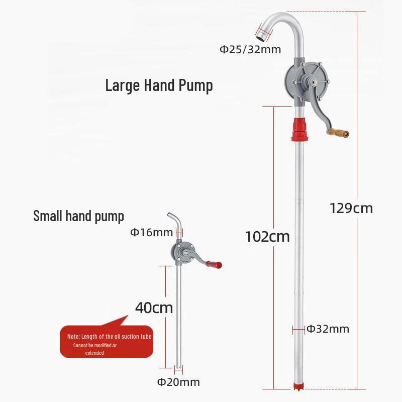Qichi Explosion-Proof Aluminum Manual Diesel Pump