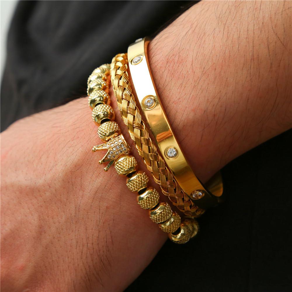 JYL TS Bracelet Couple  Bead Set Strengthens Love & Prosperity