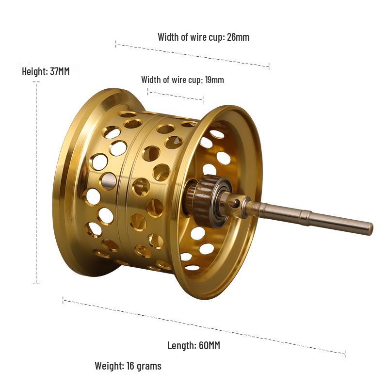 

Катушка Taiyu Long-Distance Water Drop с двойной леской для ловли на микроприманки