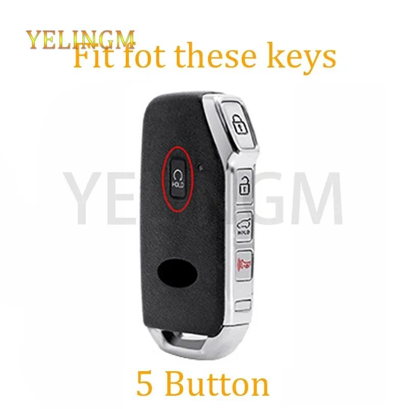 5 Button Remote Key Smart Tpu Car Key Case Cover For Kia Telluride Telluride Sx Sportage R K5 Gt Line Seltos