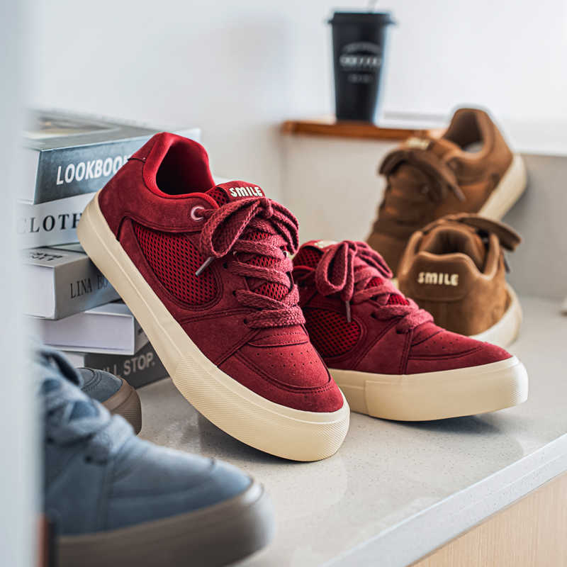 Fashion Thin Heel Non-slip Sole Wine Boot Woven Purple Shoes For Men Sneakers 46 Sport Resale Deporte Trending Visitors Styling