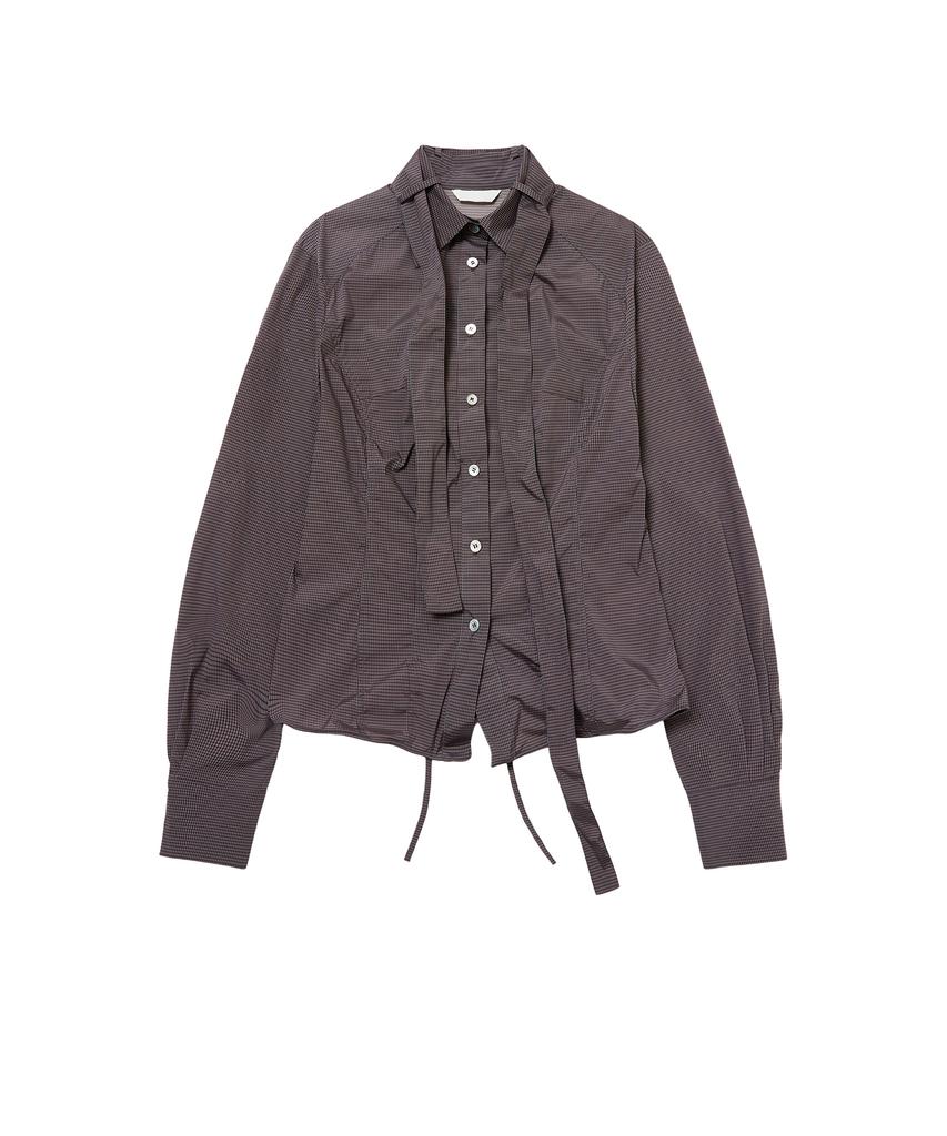 SEEN Tie Stiched Nylon Shirts (Check Pattern)