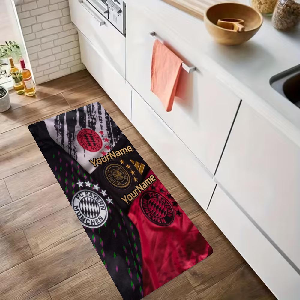 Bayern Munich Customize Your Name Kitchen Rug Runner Rug Laundry Mat Hallway Entryway The Best Gift Choice