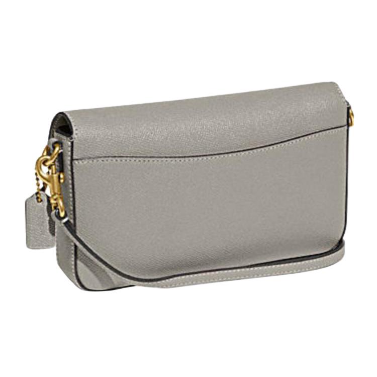 Coach Wyn Cow Leather Crossbody Bags Small Women's Gray (Unisex) Crossbody Bags C8439 B4DOY