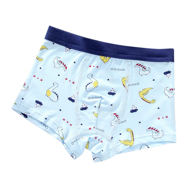 4 Pz/lotto Ragazzi Biancheria Intima di Cotone Bambini Boxer Bambino Bambini Mutandine Slip per Ragazzo Adolescente Mutande 2-12 Anni