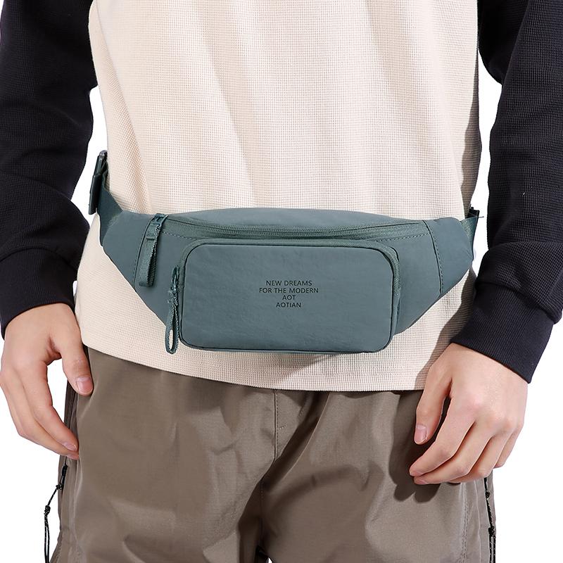 Men's Waist Bag Outdoor Travel Chest Bag Crossbody Bag