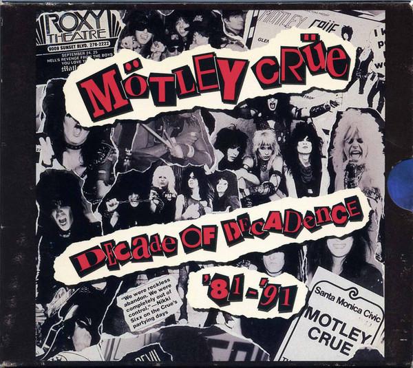 

CD MÖTLEY CRÜE - Decade Of Decadence 81- 91 WMC5429PROMO Elektra 1991 Japan Rock Б/У