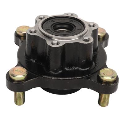 Flasque de Moyeu Avant 17mm Inoxydable Haute Dureté avec 4 Boulons M10 Pour Kart 110cc 150cc 250cc