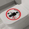 Funny Wall Sticker Bathroom Toilet Decor Living Room Cabinet Refrigerator Home Decoration Decals Stickers