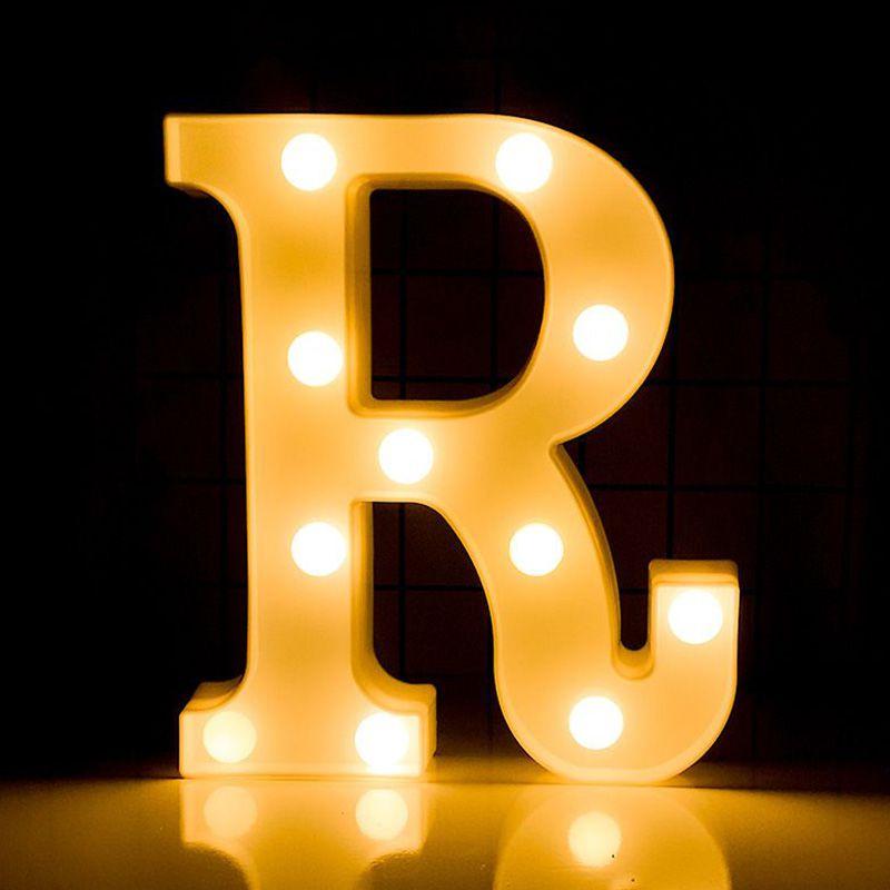 Birthday Light Happy Led Digital Color Lights Emitting Romantic Scene Decorative