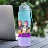 750ml Wasserflasche K-Pop Demon Hunters Bedruckt Große Kapazität Trinkbecher Tragbar Outdoor Sport Wasserbecher Kinder Kinder Geschenk