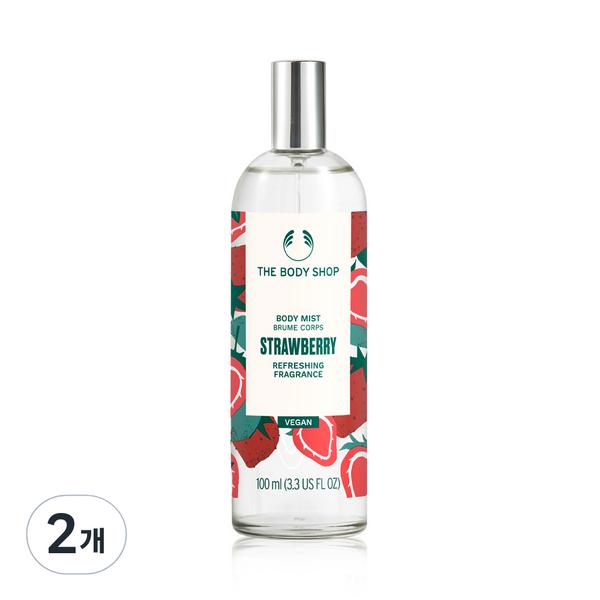 

The Body Shop Клубничный спрей для тела, 100 мл, 2 шт.