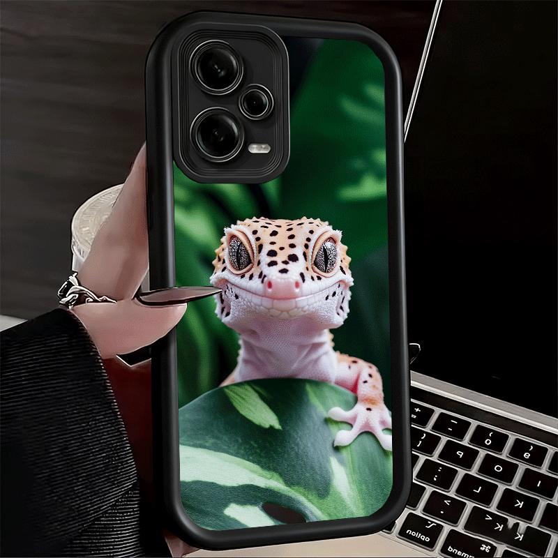 Phone Case for Xiaomi Redmi Note 15 14 13 Pro Plus Lizards Geckos Cute Pet Shell 12S 11 11S 11T 5G 14S Soft Silicone Funda
