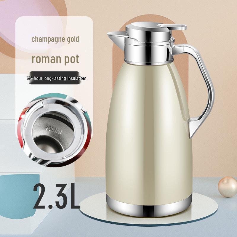 Nerezová termoska 304 pro domácí, restaurační a hotelové použití - Perfektní dárek pro udržení nápojů horkých nebo studených