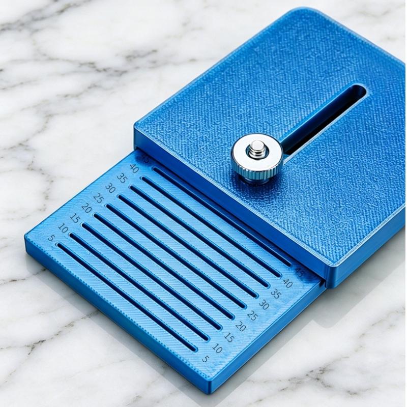 Furniture Edge Trimming Guide Anti-Slip Precision Adjustable Diy Edge Wrap Cutting Template Tool For Cabinet Door Table
