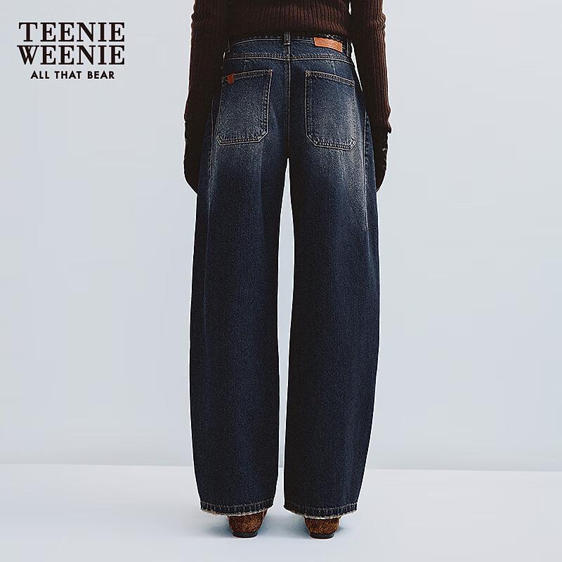 

Teenie Weenie Women s Embroidered Banana Jeans L