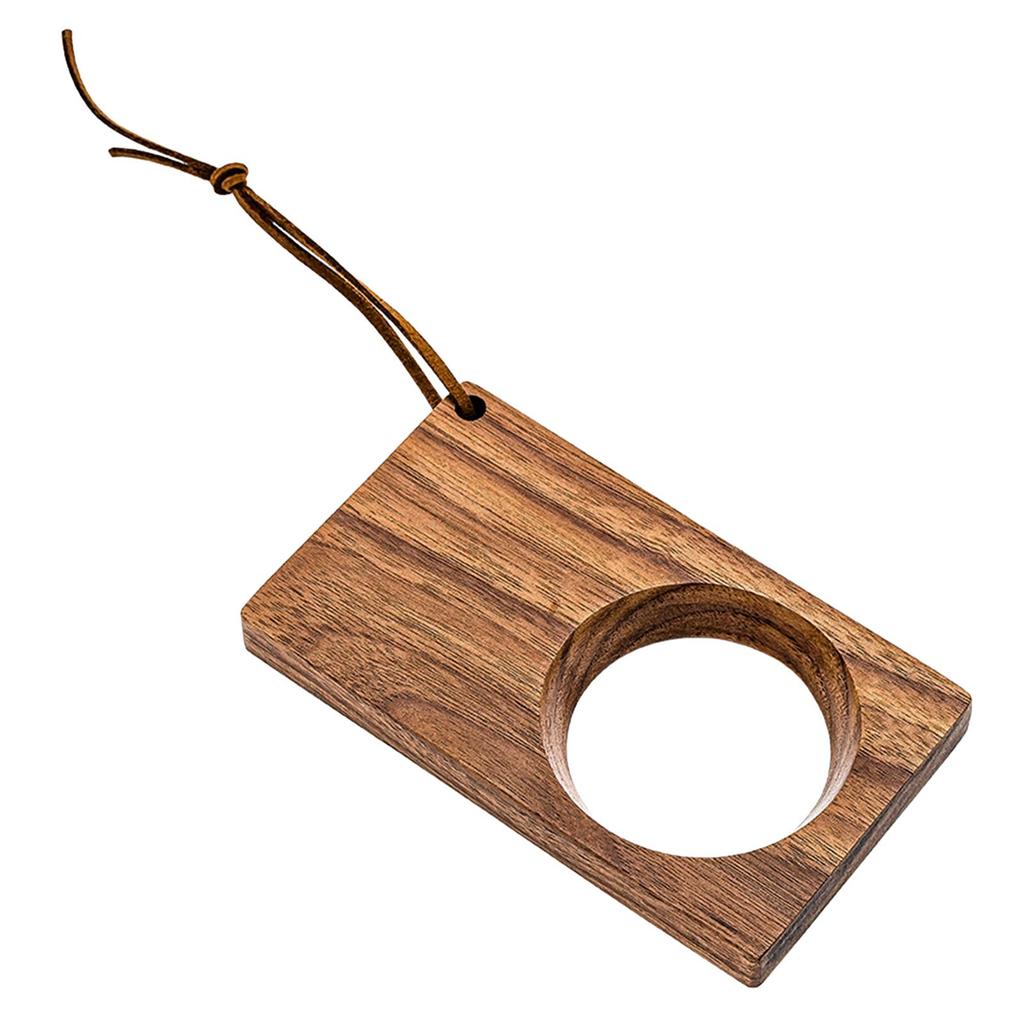 Premium Wooden Coffee Filter Stand for Home