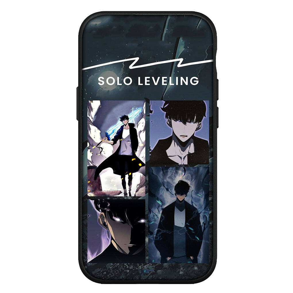 for Samsung Galaxy S25 S24 iPhone 17 16 15 Xiaomi Redmi Note 14 13 12 11 Plus Pro Max XR Phone Case Solo Leveling Sung Jinwoo Arise OPPO Huawei Cover