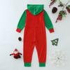 Conjunto de Pijama Mono Navideño Europeo y Americano a Juego para Padres e Hijos para Mujer 2023.