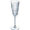 Flûtes À Champagne 17cl Rendez-vous - Cristal d'Arques - Kwarx Au Design Vintage Cristal Look
