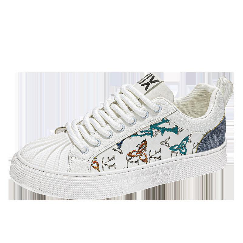 Shoes Summer Breathable New Youth Sports Leisure Platform Design Sense Niche Board Shoes Student Shoes