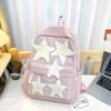 Japanese Cute Girl's New Large Capacity Star Backpack Ins Versatile College School Backpack for Girls High School Backpack