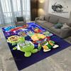 Cute cartoon Super Zings printed carpet Non -slip carpet Yoga mat door mat photography props kitchen mat area rug birthday gift