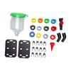 Engine Oil Funnel Kit Universal 1.5L Radiator Coolant Filling Spill Proof Funnel Kit for Vehicles