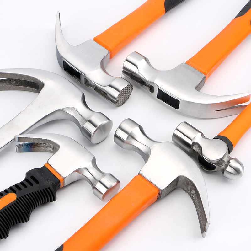 Multi-Function Claw Hammer with Nail Puller for Household, Woodworking, and Electrical Use