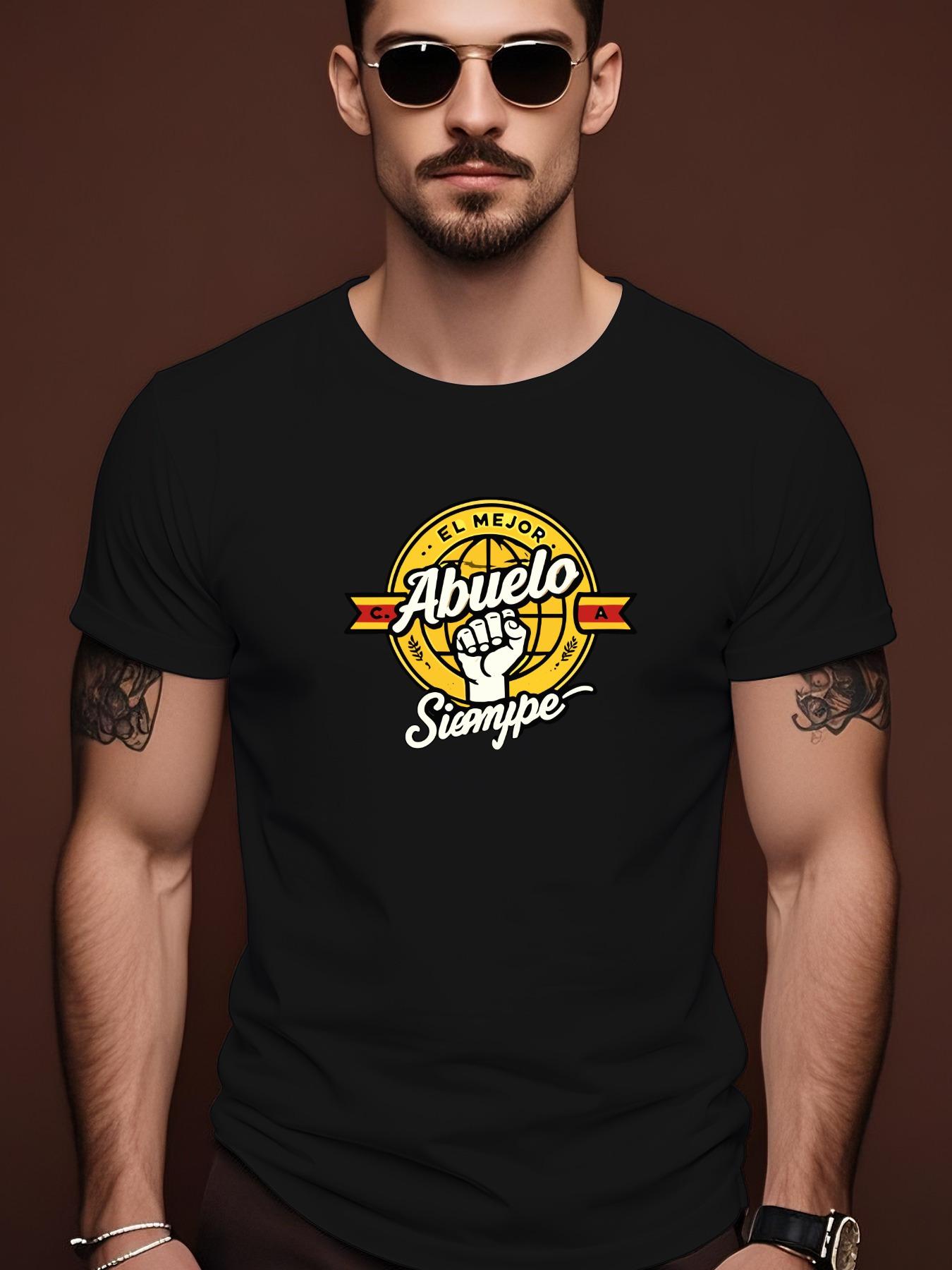 Graphic Pattern Summer Casual Short-Sleeve Tshirt XXXL