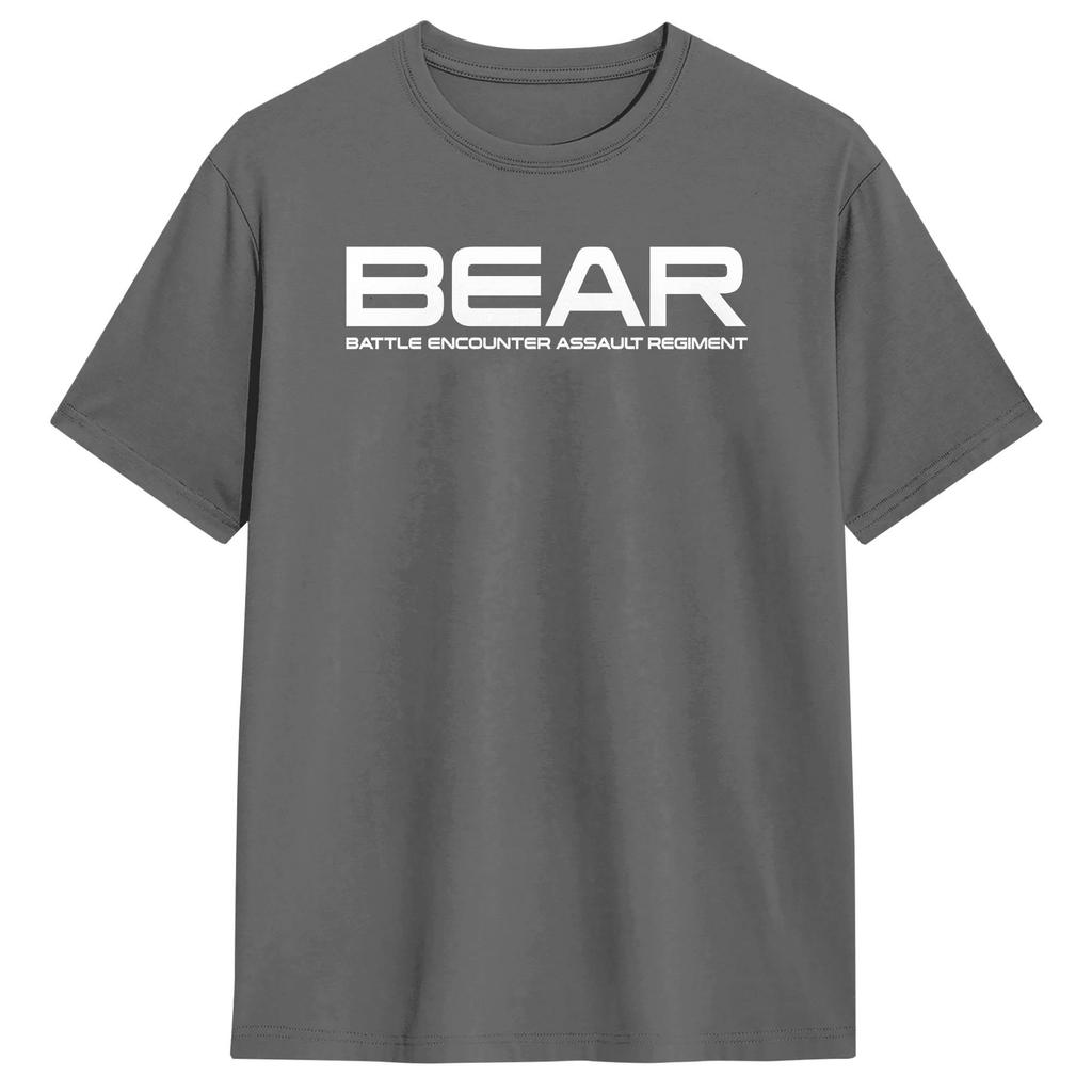 Men BEAR Escape From Tarkov T Shirts Cotton Tees Summer Street Style Short Sleeve TShirt ONeck Hippie Casual Tshirt