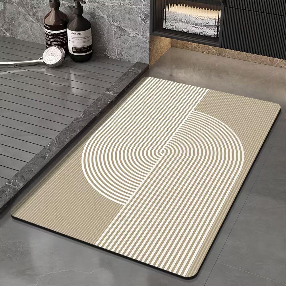 Entrance Floor Mat Dirt Resistant and Easy To Maintain Door Mat Bathroom Absorbent and Anti Slip Foot Mat