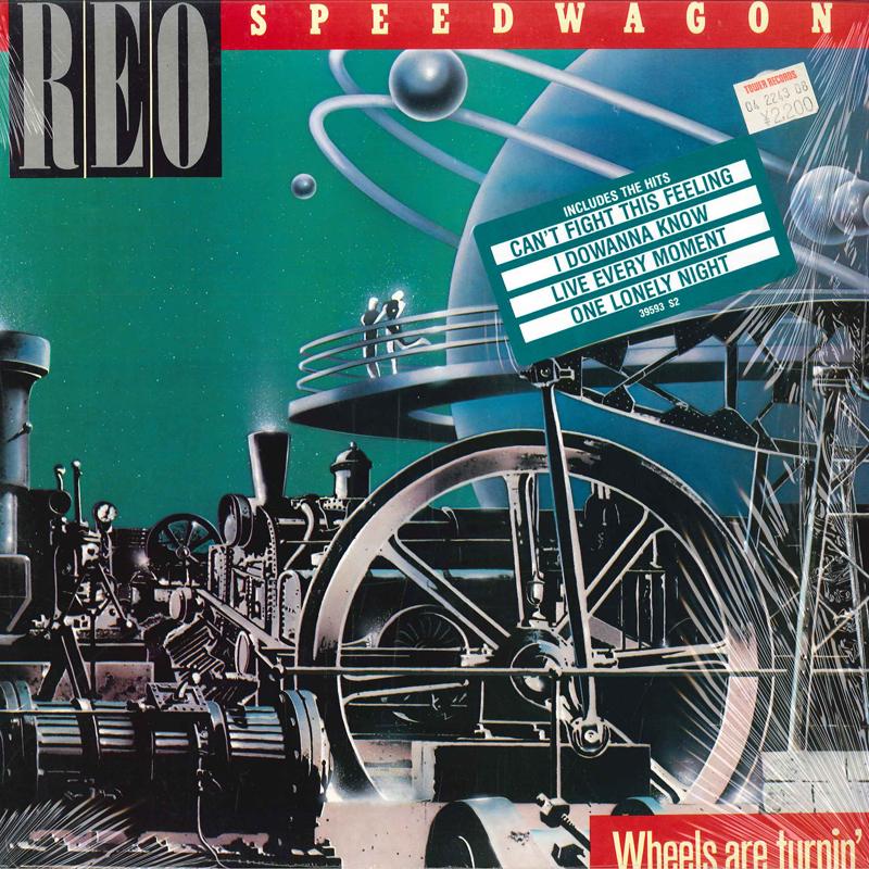 

LP Record REO SPEEDWAGON - Wheels Are Turnin QE39593 EPIC 1984 US Rock Used