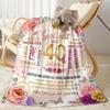 40th Birthday Celebration Flannel Blanket-Soft and Suitable for Sofas,Beds,Offices,Travel,All Seasons,Great Gift for Holidays and Birthdays.