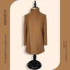 Menseye Menseye Long and Simple Wool Overcoat