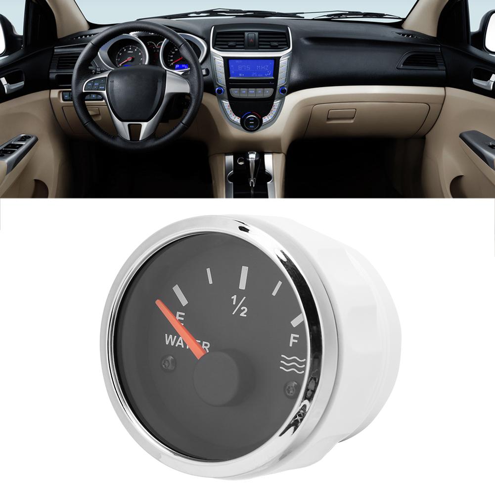 52mm Stainless Steel Water Level Meter Boat Water Tank Level Indicator Gauge
